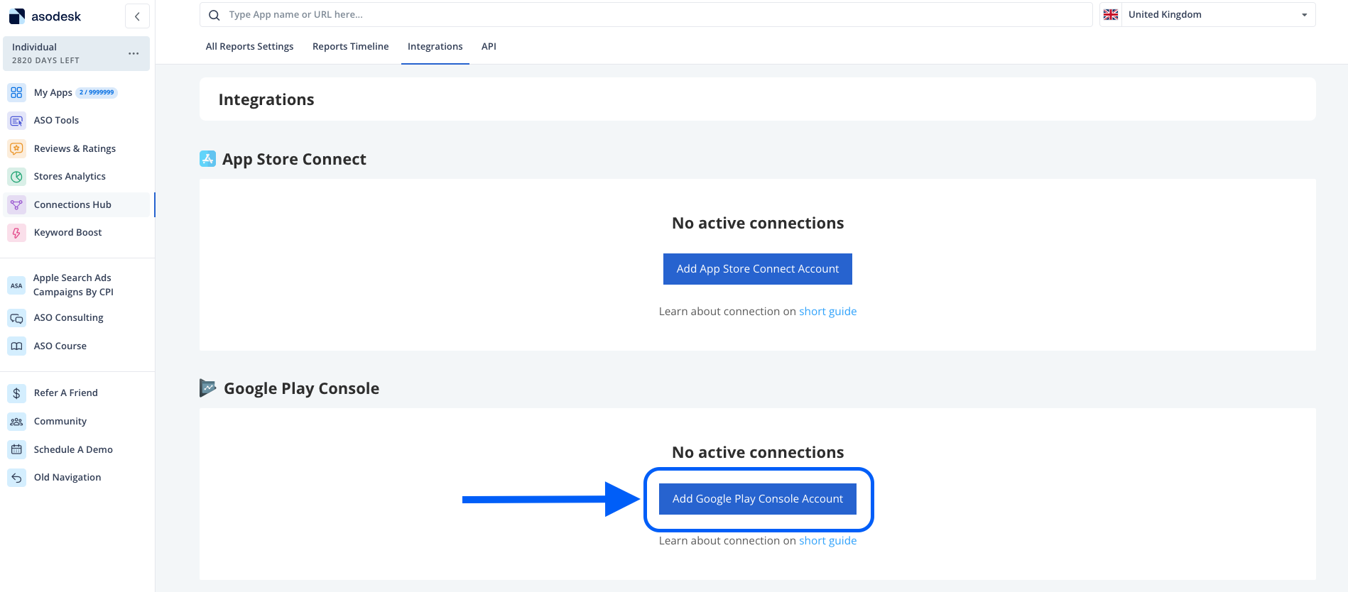 Google Play Console Integration: Report a Concern