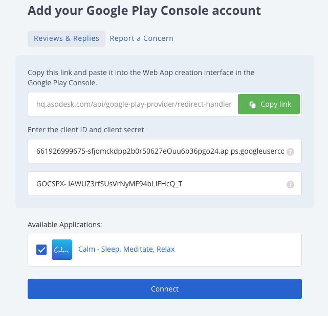 Google Play Console Integration: Reply to Reviews
